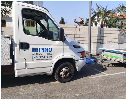 Pino Albañilería en Irun (Gipuzkoa)